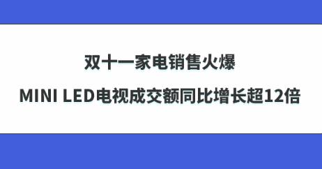 �pʮһ����N�ۻ𱬣�Mini LED�ҕ�ɽ��~ͬ�����L��12��